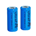 Akkumulyatornaya batareya (akkumulyator) universal'nyj Li-ion 16340 3,7V 1400 mAh 2