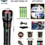 Фонарь лазерный Восход-RC-6367-PМ60-TG