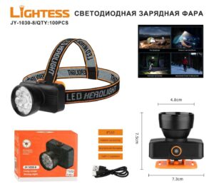 Svetodiodnaya zaryadnaya fara LIGHTESS JY-1030-8