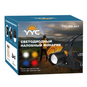 Fonar' nalobnyj svetodiodnyj YYC-906-4in1 1