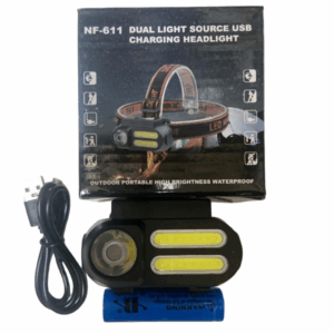 Fonar' nalobnyj akkumulyatornyj NF-611 XPE-COB 1