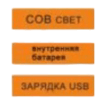 Lampa perezaryazhaemaya avtoremontnaya Lightess BL-W55 COB 8
