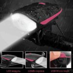 Fonar' velosipednyj s zazhimom X-BALOG BL-7588 XPG LED 13