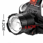 Fonarik nalobnyj svetodiodnyj Lightess T116-PM30-TG 7