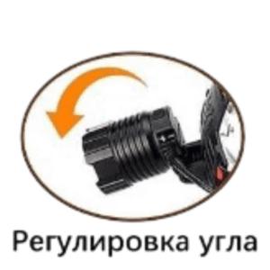 Fonarik nalobnyj svetodiodnyj Lightess T116-PM30-TG 4