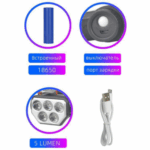 Fonar' nalobnyj svetodiodnyj YYC-8806-5LED 4