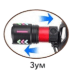 Fonar' nalobnyj svetodiodnyj Lightess 8096-3-PM20-2TG 10
