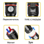 Fonar' svetodiodnyj YYC-1809-T6+SMD 13