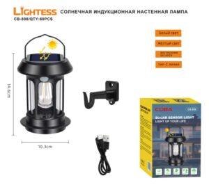 Solnechnaya indukcionnaya nastennaya lampa LIGHTESS CB-808