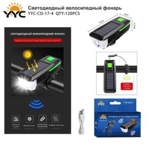 Fonar' velosipednyj YYC-CD-17-4 svetodiodnyj 1
