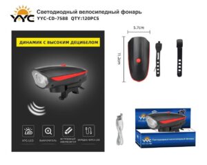 Fonar' velosipednyj YYC-CD-7588 XPG LED 1