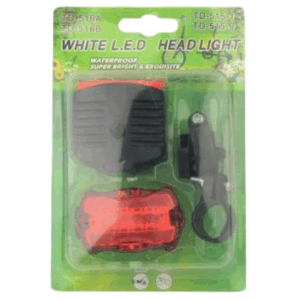 Fonar' velosipednyj YYC-CD-516B-1 2LED 4