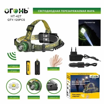 Fonar' nalobnyj svetodiodnyj HT-427