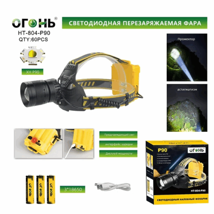 Fonar' nalobnyj svetodiodnyj HT-804-P90