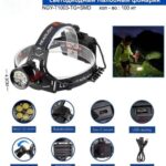 Фонарь налобный NGY-T1003-TG+SMD светодиодный