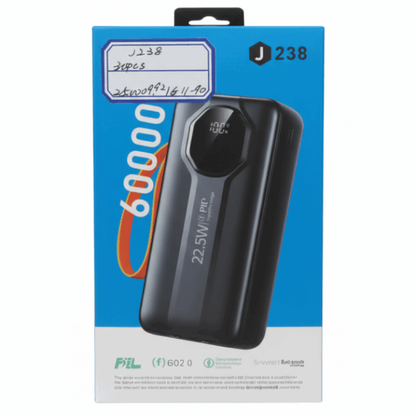 J238-60000-600x600 Power Bank J238-60000 — изображение 1