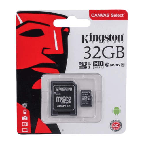Karta-pamyati-microSDHC-Kingston-32Gb-s-adapterom-SD-140r Карта памяти microSDHC Kingston 32Gb с адаптером SD — изображение 1