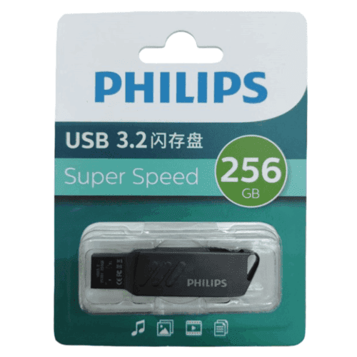 PHILIPS-256-GB-TAPE-C-2100p-600x600 Флешка Philips 256 GB TAPE-C-USB 3.2 — изображение 1