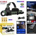 Фонарь налобный COBA CB-X1-TG 60W светодиодный