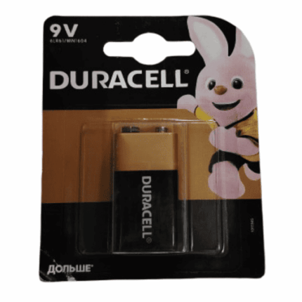 Аккумулятор Duracell 6LR61/MN 9V крона