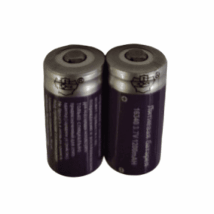 Аккумулятор Поиск 16340 1200mAh 3.7V Li-ion (с пином)