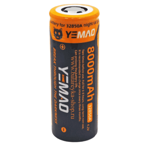 Аккумулятор Yemao 32850A 8000mAh 4.2V Li-ion