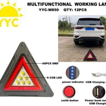 Аварийный знак YYC-W850-60SMD+6COB LED