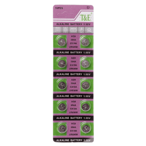 Батарейка T&E AG6, 371A, CX69, LR920W, 1.55V
